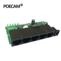 5Port Fast ethernet Switch Module PCBA Hub mini size 88*44.5MM transmission rate 10/100Mbps capacity 1G cheep price free express