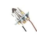 Kitchen stove equipment accessories double fork high-grade flame head with thermocouple igniter component long flame lighter