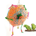 1PCS Bird Chew Toy Creative Multipurpose Cage Hanging Toy Parrot Toy Bird Swing Toy Natural Rattan Ball Toys For Birds Training