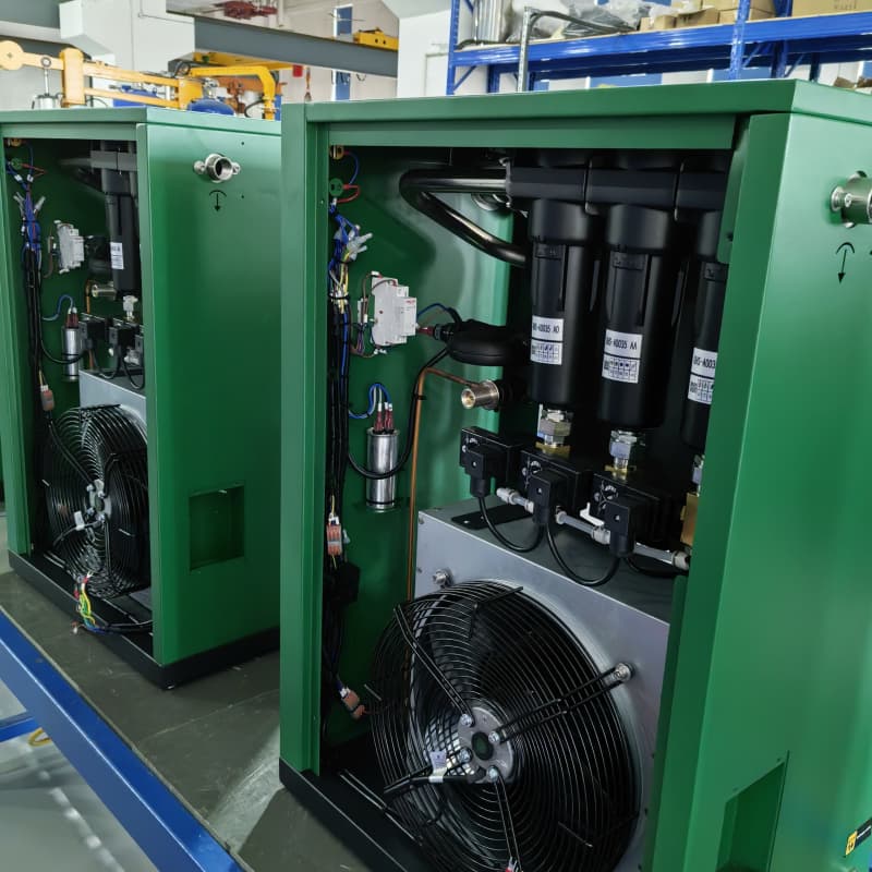 Adsorption dryer with 220 240v power supply