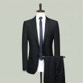 Suit Jacket and Suit Pants 2 Piece Set Plus Size Navy Blue Dress Suit Men Business Suit Formal Suits Two Piece Set Suit Slim Fit