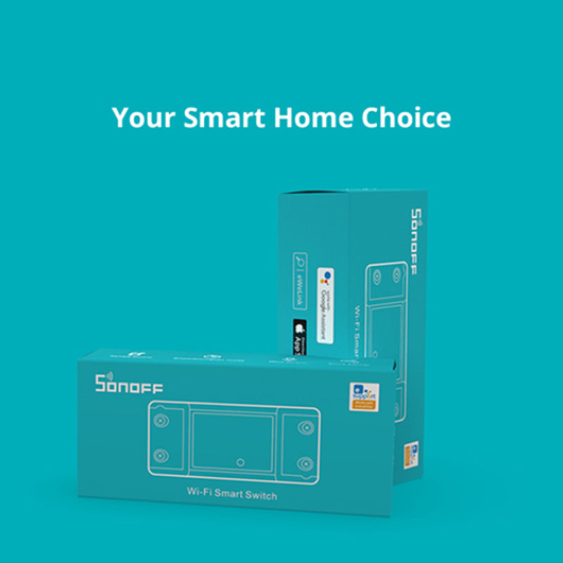SONOFF Basic R2 WiFi Wireless Smart Switch Module Updated Version Smart Home DIY Switch eWeLink App Switch Smart Products