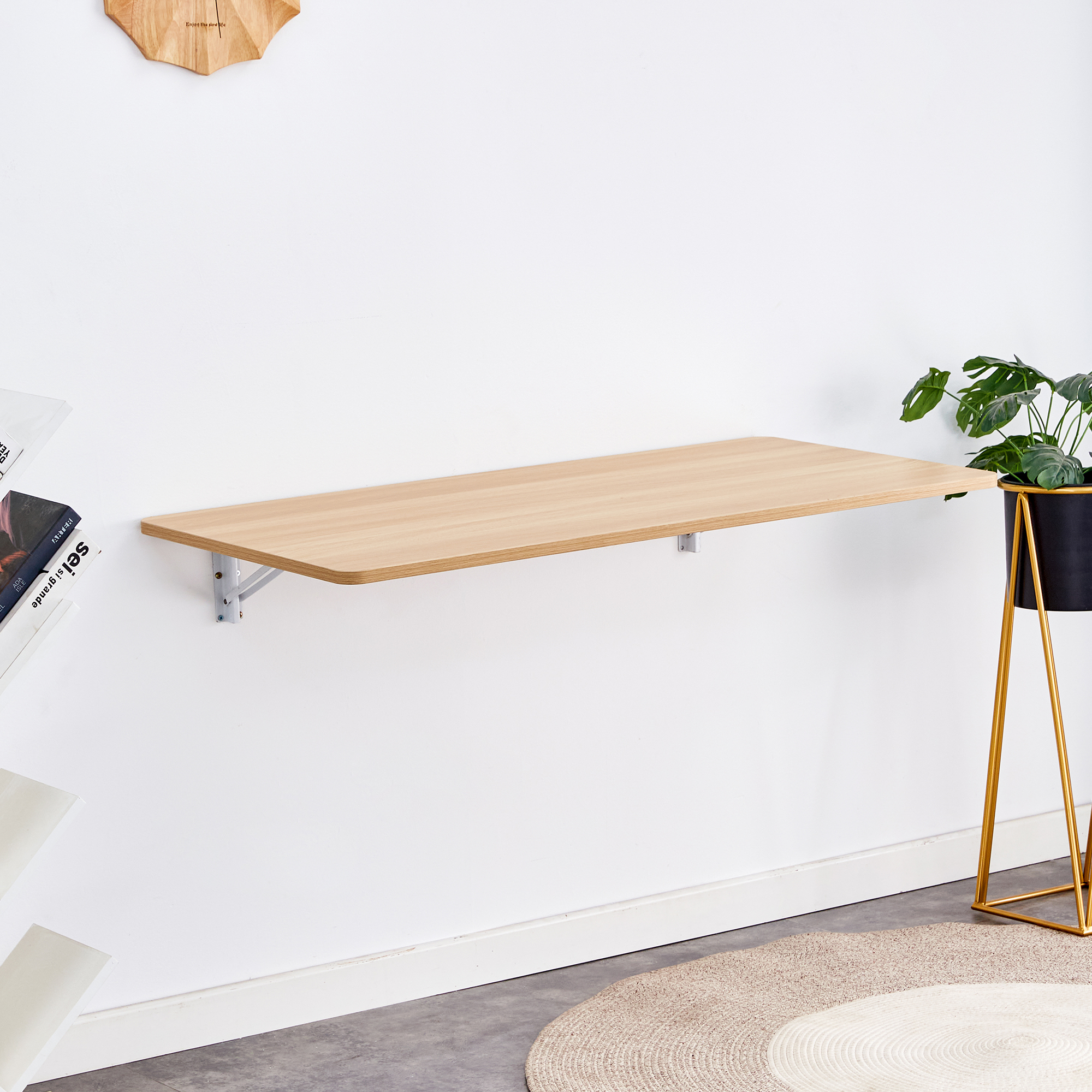 Wooden Foldable Desk Modern Design