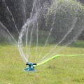360 Degree Automatic Rotating Garden Sprinklers Lawn Water Sprinkler 3 Nozzles Three Arm Garden Supplies
