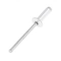 200pcs M4x13mm Aluminium Rivet Gun Core Pulling Riveting Break Mandrel Nail with Mushroon Head and Polished Chrome Surface