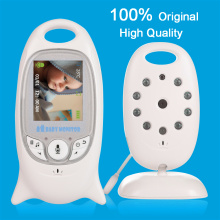 VB601 wireless video baby monitor color security camera 2 way night vision infrared LED temperature monitoring and 8 lullaby