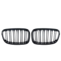 Front Kidney Grille For BMW F20 F21 1 Series 2011 2012 2013 2014 Car Replacement Racing Grille Gloss Black