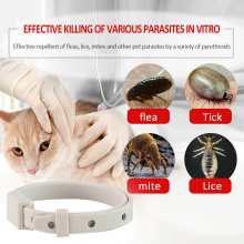Dogs Cats Collar Anti Mosquito Flea Repellent Silicone Adjustable Pet Collar Decoration Durable Collars Pet Products