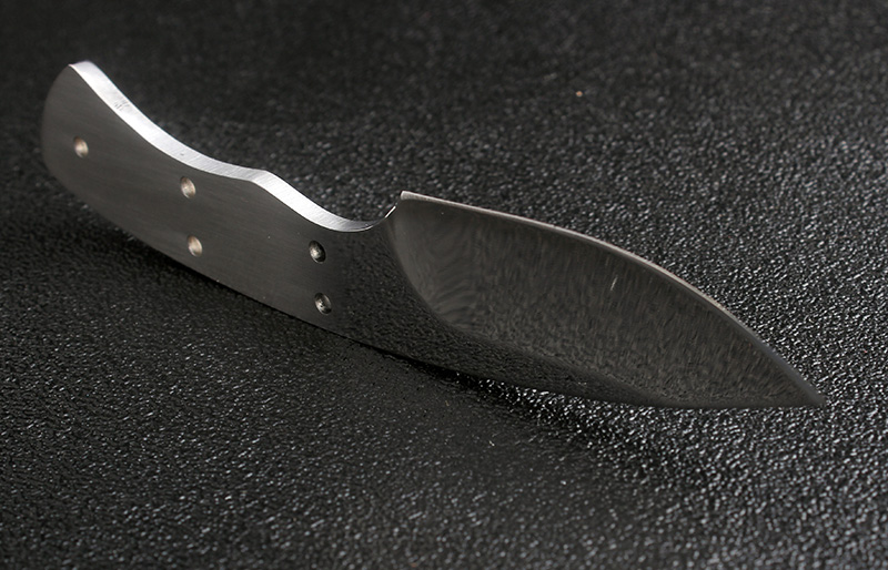 KKWOLF DIY pocket Knife Blanks 440c Sharp Fixed blade Hunting Knife camping knifeblade billet outdoor EDC Self-defense survival