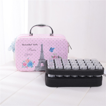 HUACAN 56 Grids Diamond Painting Storage Box Mosaic Accessories Set DIY Diamond Embroidery Mosaic Tool