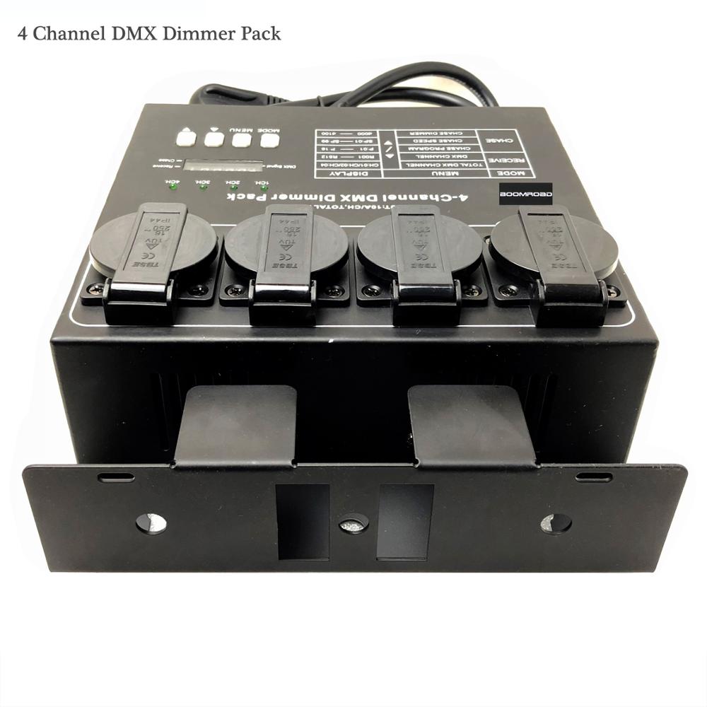 4ch Dmx Dimmer Pack Led Decoder 1kw DMX Dimmer Rear Controller Dimming Pack For Stage Light Fixtures
