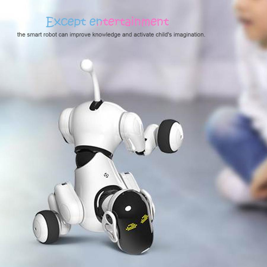 Interactive Robot Puppy Electronic Pet Dog Toy for Kids Smart RC Robot Dog Intelligent Voice and app-controlled Robotic Dog Gift