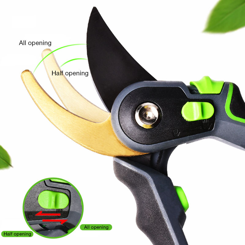 DTBD Plant Trim Horticulture Hand Pruner Cut Secateur Shrub Garden Scissor Tool Anvil Branch Shear Orchard Pruning Shears