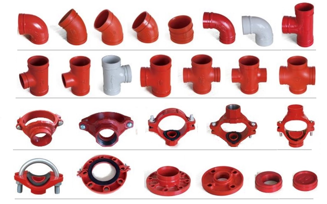 Ductile Iron Grooved Flange Adaptor China Manufacturer