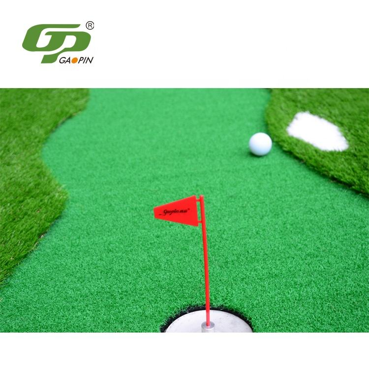 Hot Selling Professional Custom Portable Golf Putting Green Mat with Artificial Grass & Rubber for Office Home Backyard Training6