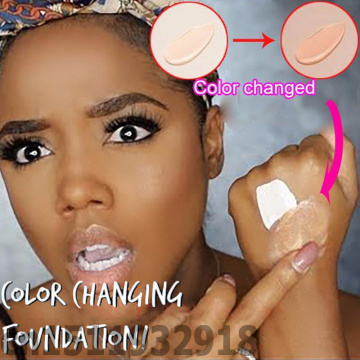 Pro Color Changing Foundation Makeup Base Nude Face Liquid Cover Concealer Longlasting Makeup Gift sombras Skin care Foundation