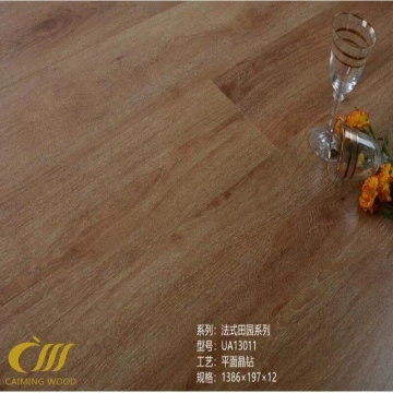 Hand Scraped Enropen Standard Laminate Flooring 12mm China
