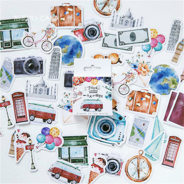 2020 New Kawaii A Person's Journey Washi Tape DIY Planner Masking Tape Adhesive Tape Stickers Decorative Stationery Tapes