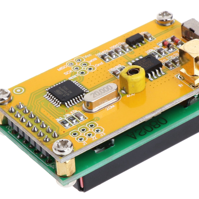 DIY High Accuracy And Sensitivity 1-500 MHz Frequency Meter Counter Module Hz Tester Measurement Module For ham Radio LCD-m18