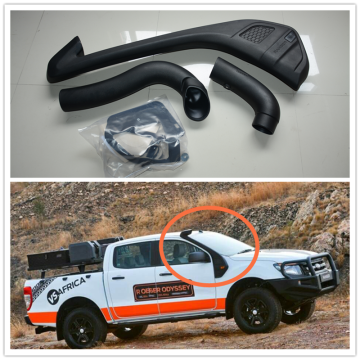 4*4 EXTERIOR PARTS LLDPE Snorkel KIT SET Air Intake Snorkel Kit Set FIT FOR RANGER T6 2012-2014 xlt Wildtrak car accessories