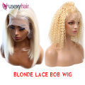Blonde bob wig