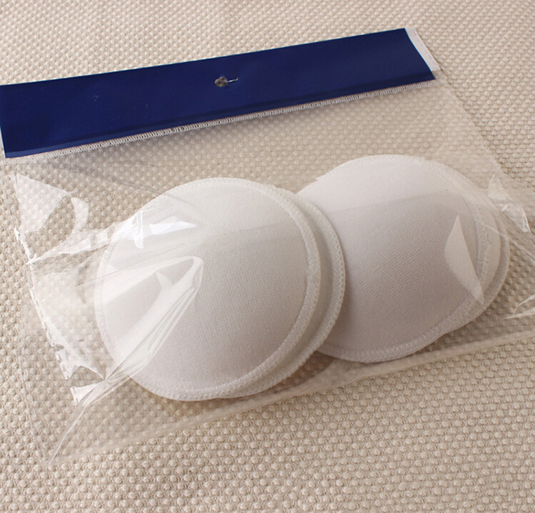 4pcs Soft Absorbent Reusable Nursing Baby Feeding Breast Pads Washable