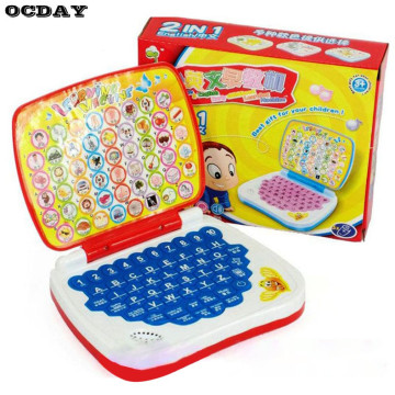 Multifunctional Bilingual Learning Machine for Kids Baby Early Educational Toy Computer Laptop Children Gift Developmental Toy