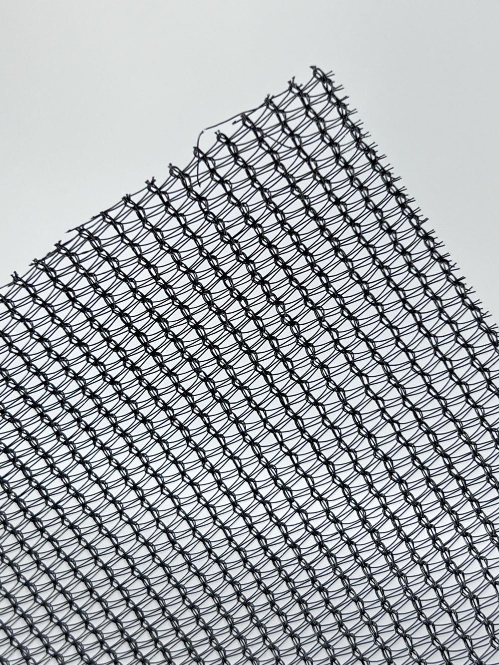 black knitted sunshade net