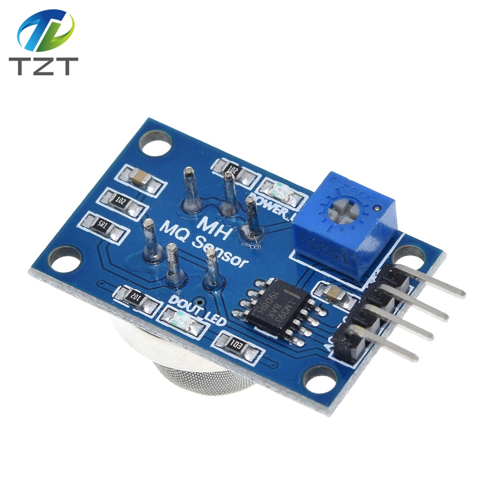 10pcs TZT teng MQ-2 MQ2 Smoke Gas LPG Butane Hydrogen Gas Sensor Detector Module For Arduino