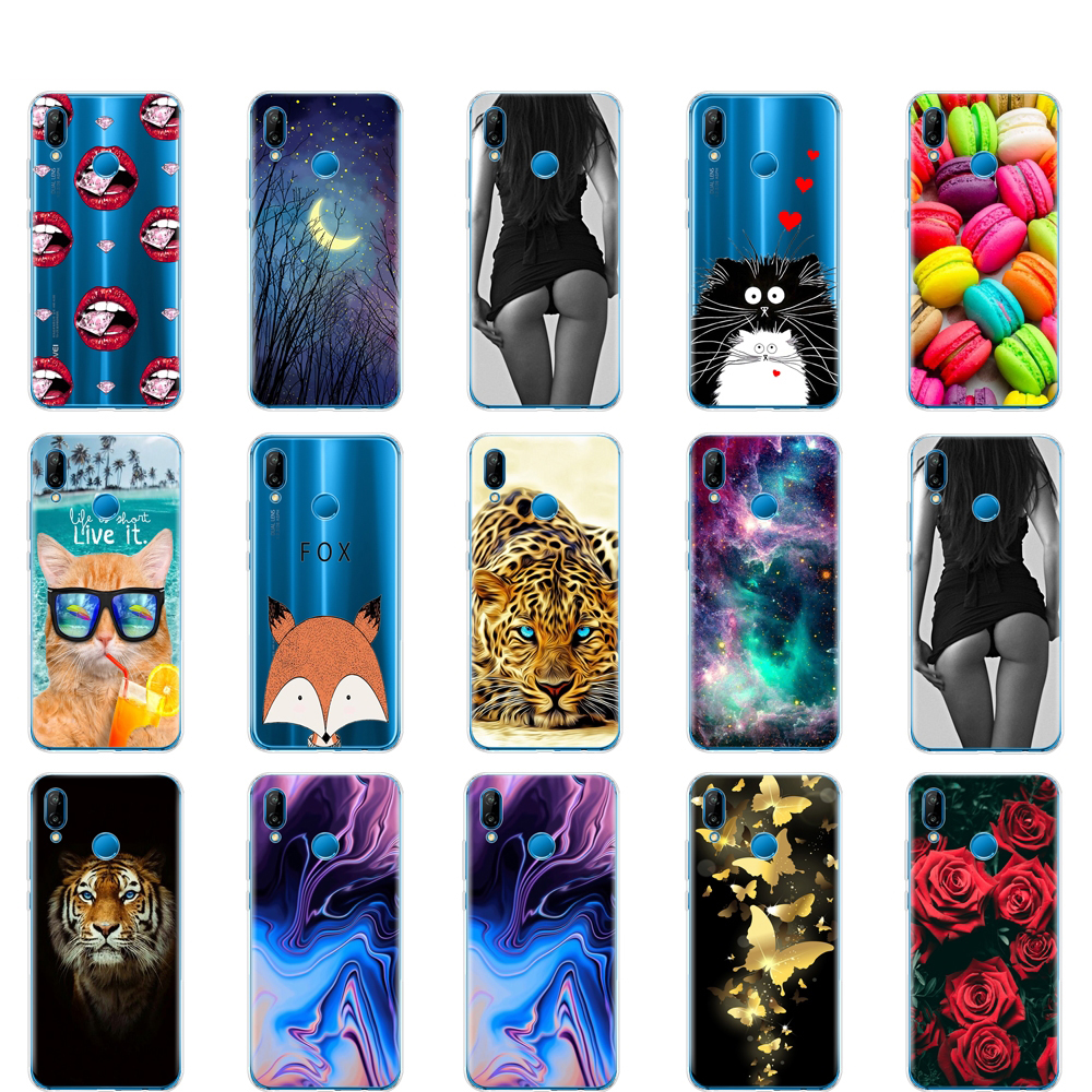 Silicon Case For Huawei P20 Lite 5.84" Huawei P20 Pro Soft Phone Shell Case For HUAWEI P 20 Back Cover Protective Back Cover