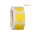 heart shape-yellow