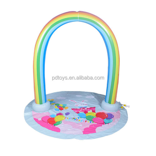 Custom Sprinkler Inflatable Rainbow Arch Toy Sprinkler for Sale, Offer Custom Sprinkler Inflatable Rainbow Arch Toy Sprinkler