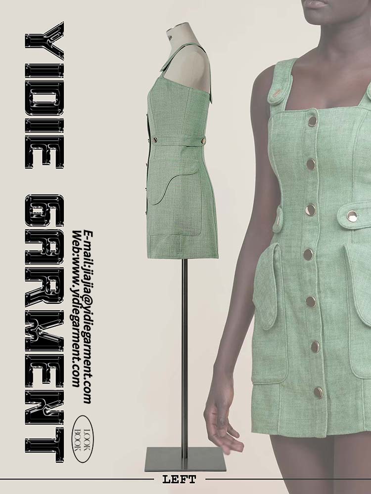 Polyester Spandex Mini Dress