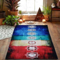 Tapestry Yoga Mat Scarf Shawl Colorful Polyester Tassel 150x75cm Breathable For Beach EDF88