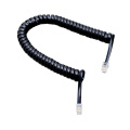 Telephone Cord, Phone Cord, Telephone Extension Line Cord Cable Wire, Land phone line,Black, 6.5ft, With Starndard RJ11 Plugs