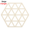 Beige triangle