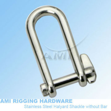 6mm Halyard Shackle Without Bar Stainless Steel 316 Marine Boat Rigging Hardware