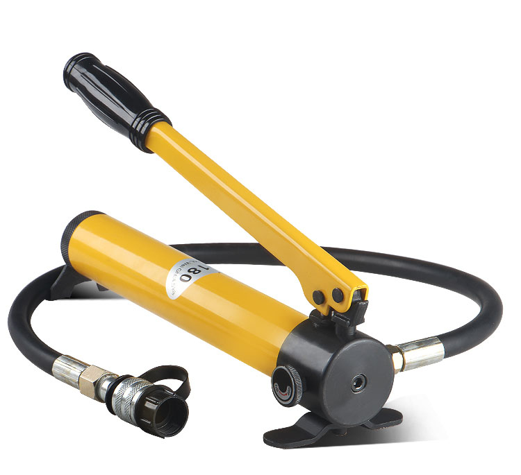 CP-180 Hydraulic Pump Hand Operated Pump Hydraulic Hand Pump Manual Pump for Connecting Crimping Head Cable Cutter