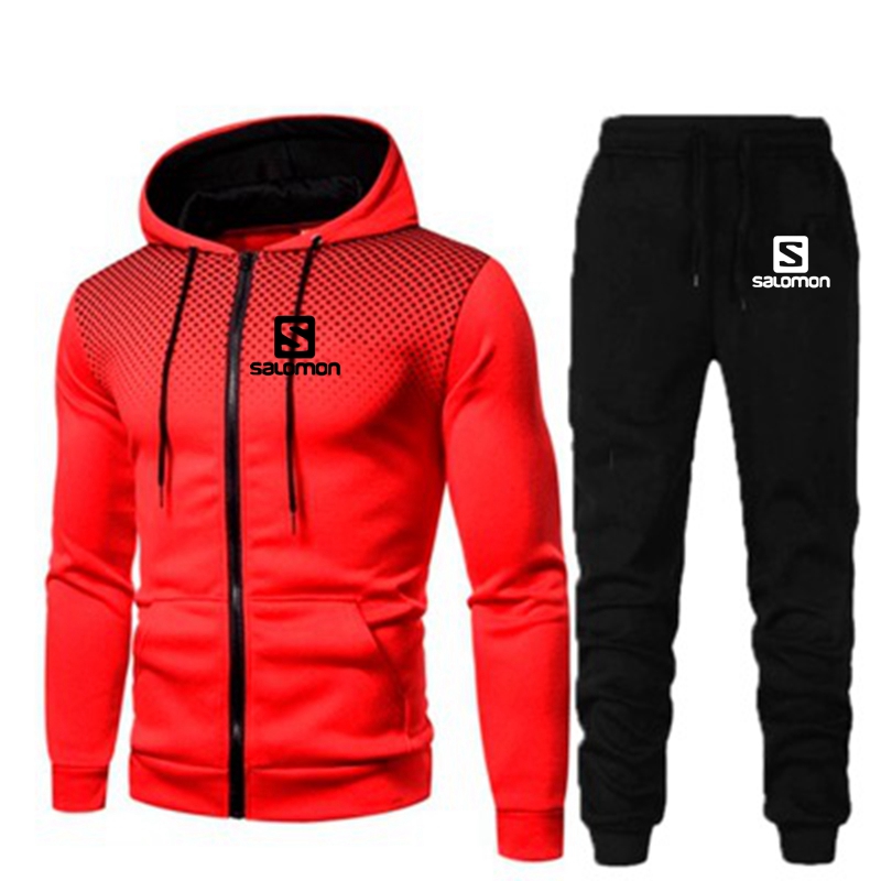 New Men Hoodies Suit S printing Tracksuit Sweatshirt Suit Fleece Hoodie+Sweat pants Jogging Homme Pullover 3XL Sporting Suit MEN