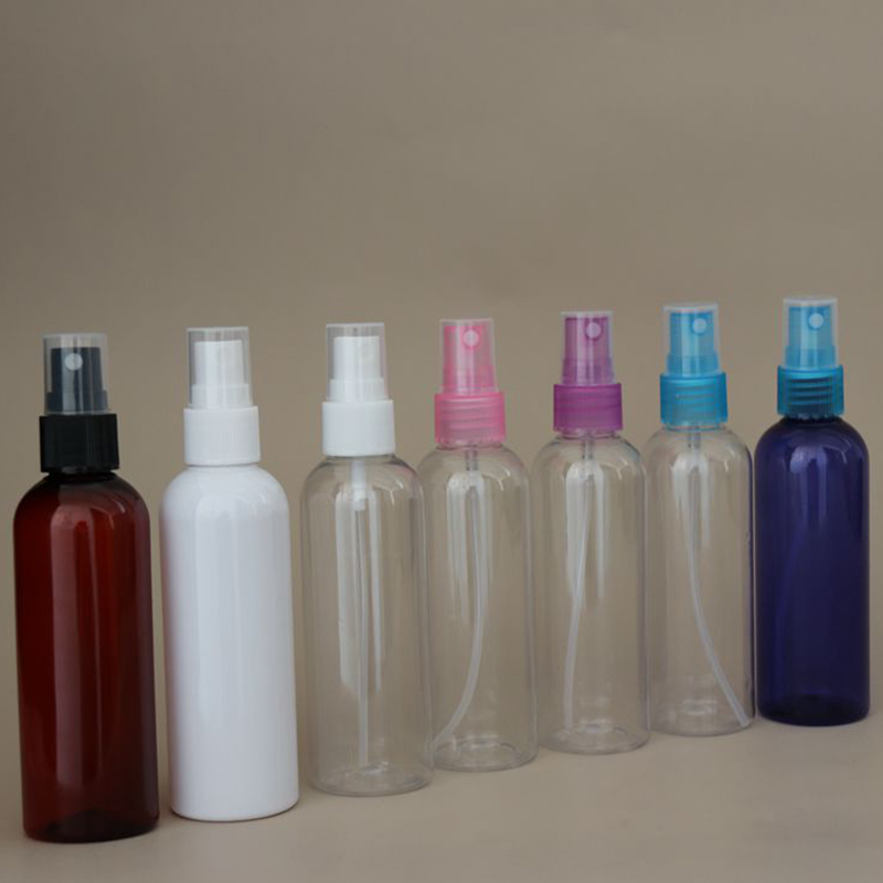 1Pcs 120ml Portable mini Transparent Plastic Empty Spray Bottle Refillable Bottle Perfume Bottle Empty Bottle Cosmetic Container