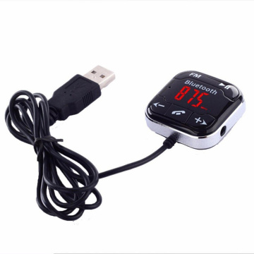 Car Wireless Bluetooth FM Transmitter Kit MP3 Player Remote Handsfree Black