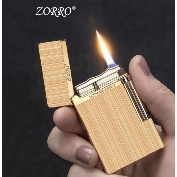 Zorro kerosene lighter retro individual creativity bright sound lighter cigarette accessory