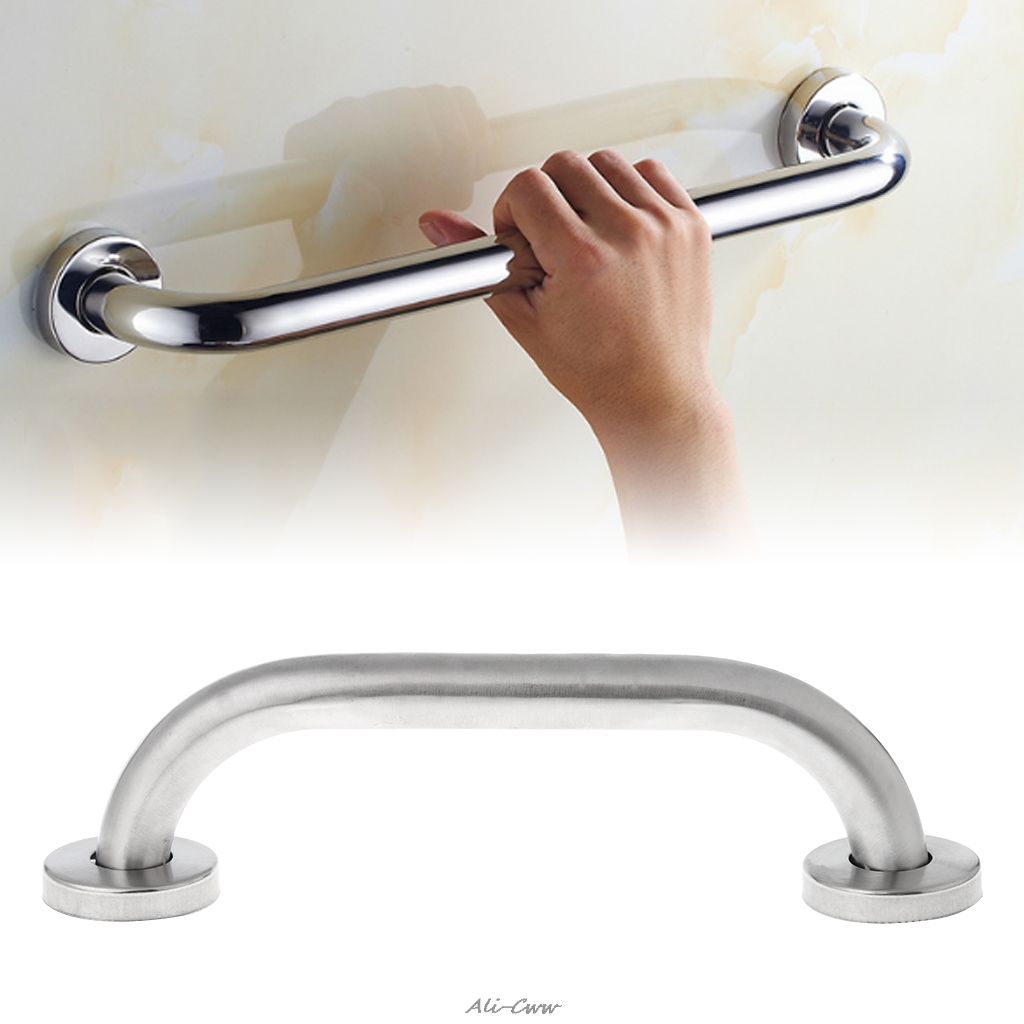 2018 Stainless Steel Bathroom Shower Support Wall Grab Bar Safety 20cm Handle Towels Rail Hot