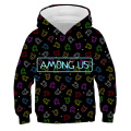 Among Us Impostor Hoodie Sweatshirt For Men Boys Tracksuit Sportswear 3D Winter Teenager Streetwear Fleece Cotton Pullovers