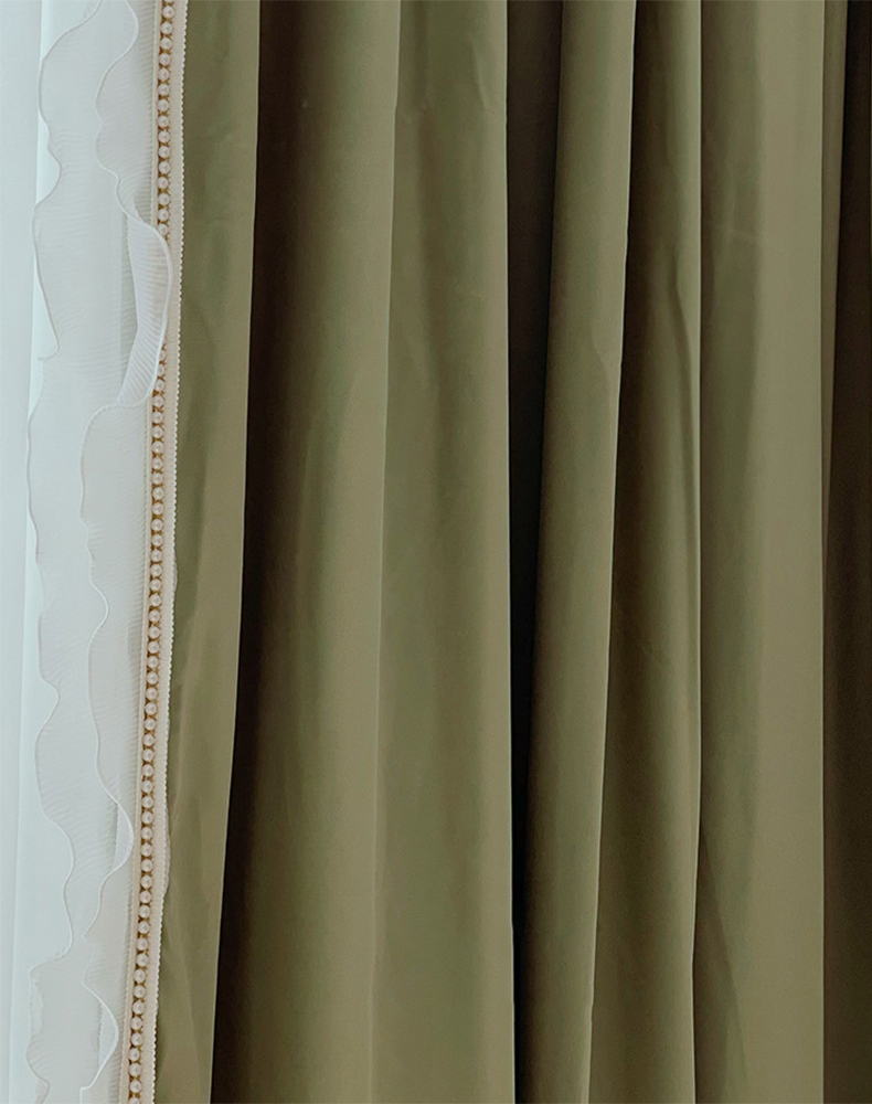High Shading Cashmere Feece Curtain