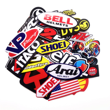 40pcs/set Cartoon Stickers Motorcycle Decals for Motorcycle Helmet Laptop Suitcase Skateboards Guitar Graffiti Stickers