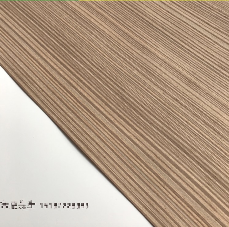 1Piece L:2.5meters Width:55cm Technology Wood Skin Straight Lines Wood Veneer