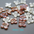 10Pcs/Lot Natural Shell Beads White Pink Pearl Shell Carved Flower Beads For Jewelry DIY Making Bracelet Necklace Accessories