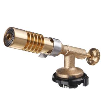 Professional Brazing Welding Torch Nozzle Blow Torch Propane Gas Plumbing Torch for Charcoal Cooking Welding Disinfection