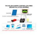 Free shipping! 60A 50A 40A 30A 20A solar charge controller 48V collector solar regulador solar LCD Display PWM